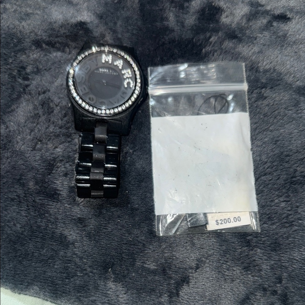 Marc Jacobs Watch with Crystal Accents